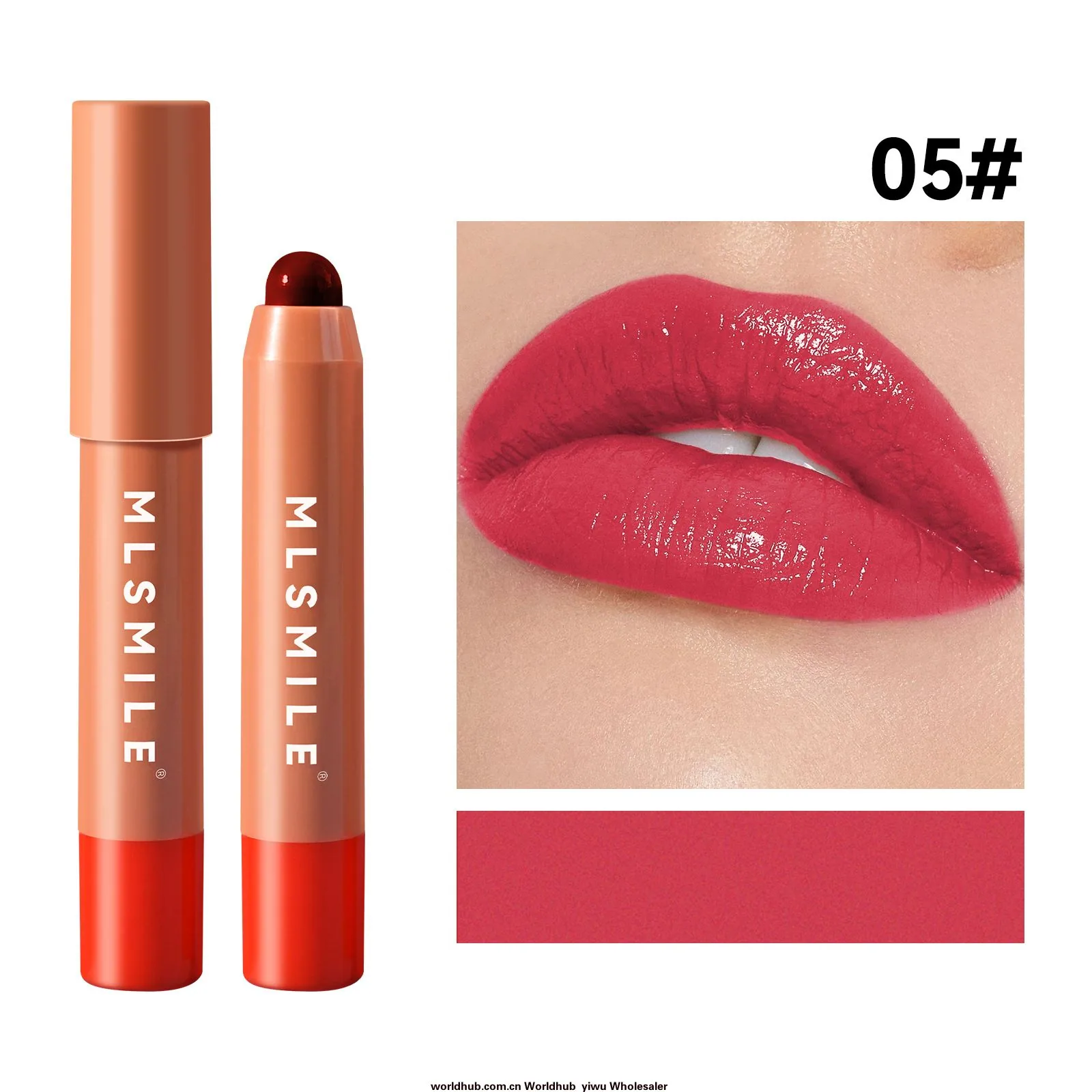 Cross-border exclusive for easy-to-color lipstick, tinted lipstick pen, moisturizing lip honey, lip gloss, lip gloss, lip gloss 5