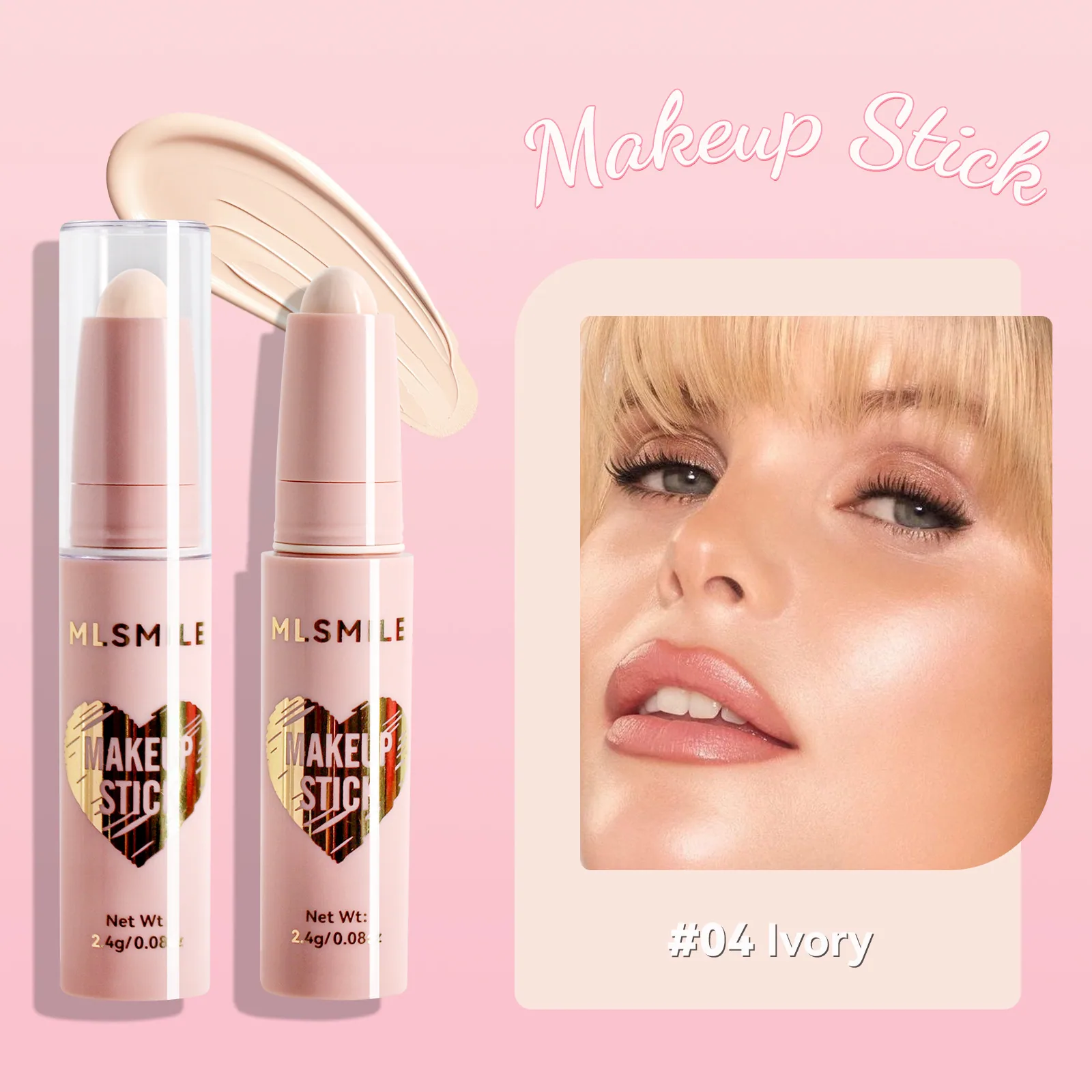 Cross-border exclusive 8-color highlighter contour stick contour shadow pen face brightening nose shadow V face lying silkworm c 3