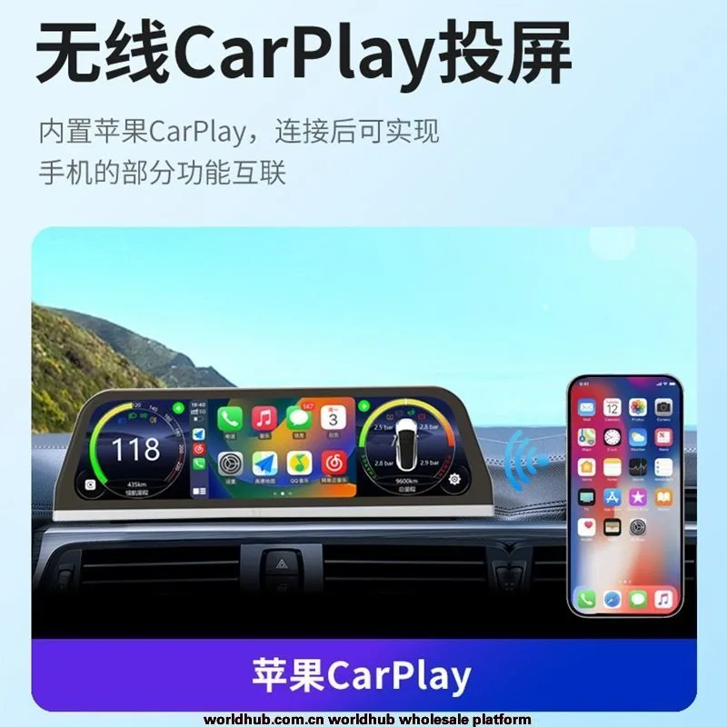Amazon explosive model applicable to Tesla model3/Y LCD instrument cluster display supports carplay