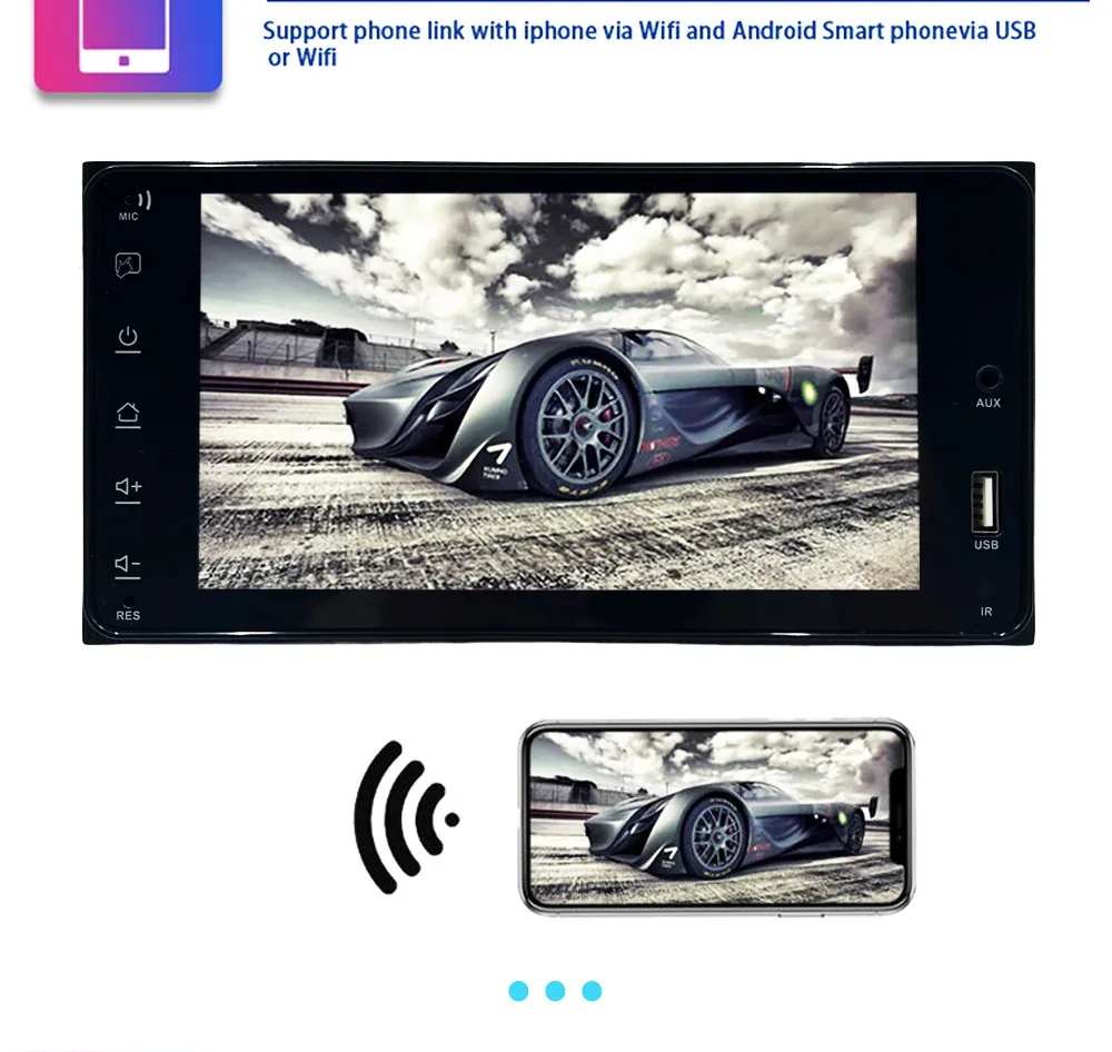 It is suitable for Toyota Corolla navigation all-in-one machine central control large-screen Android navigation and reversing im 3