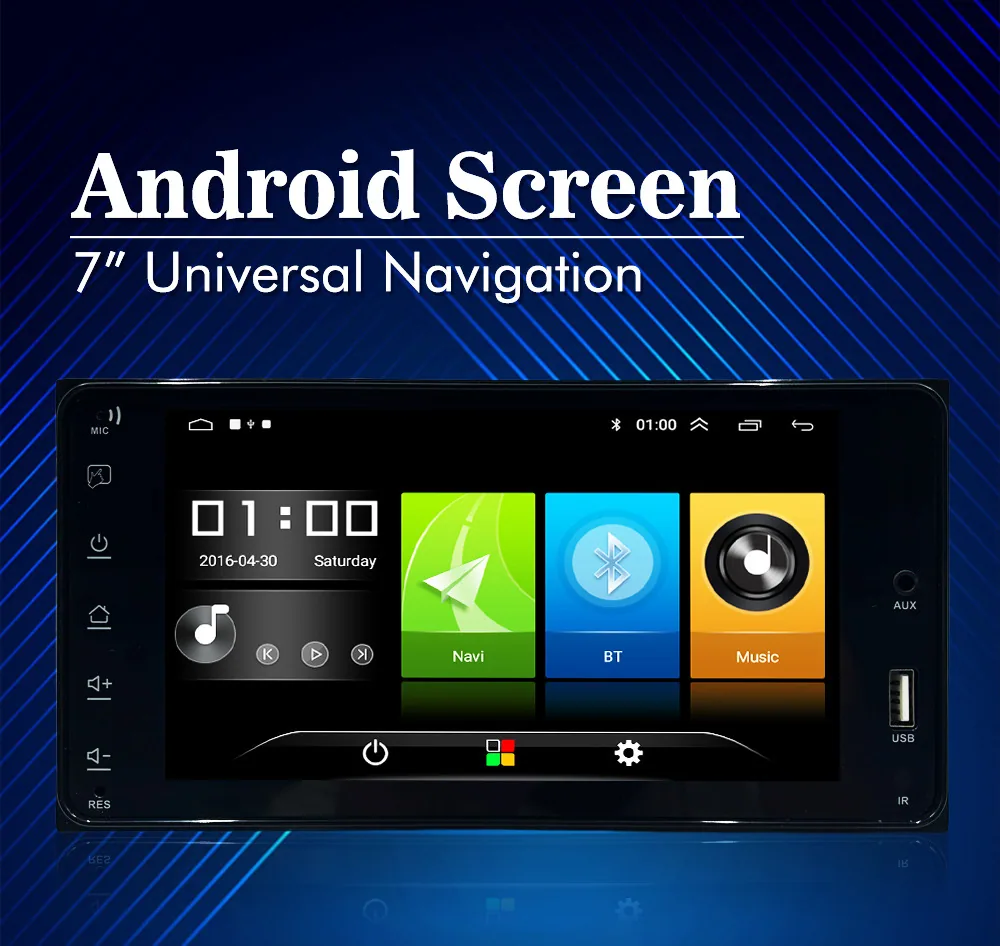 It is suitable for Toyota Corolla navigation all-in-one machine central control large-screen Android navigation and reversing
