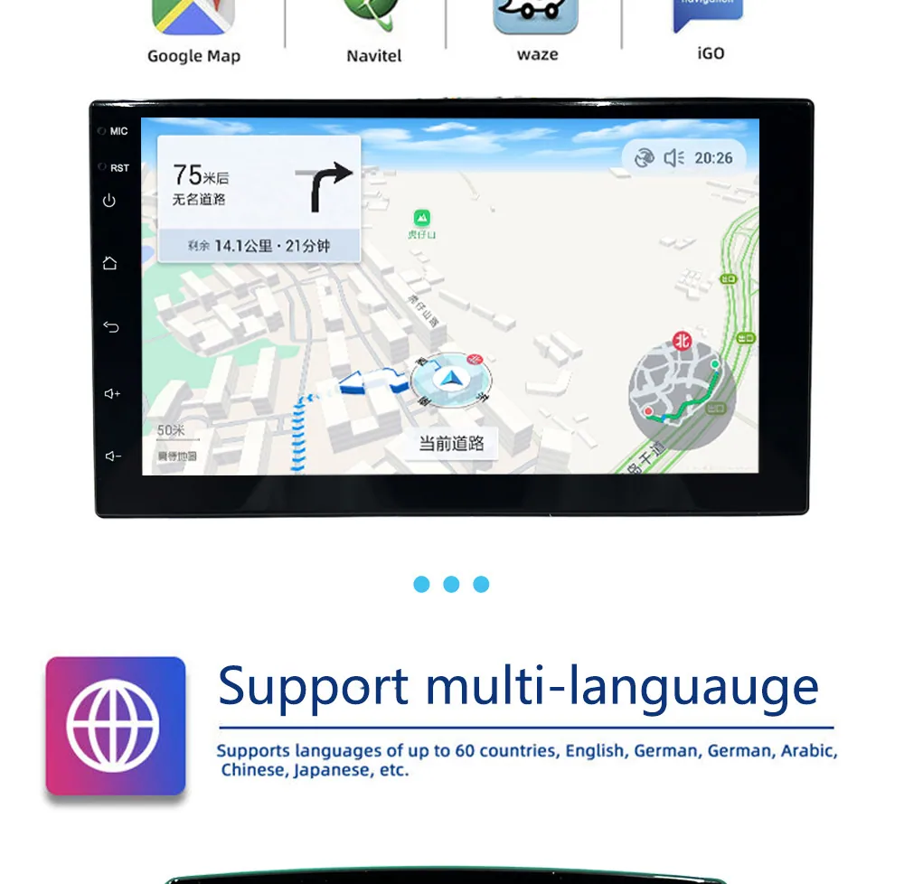 Çapraz aynaya özel 9,7 inç IPS ekran Android navigasyon GPS Bluetooth dikey ekran Donkey Kong çerçeve sunucusu 6
