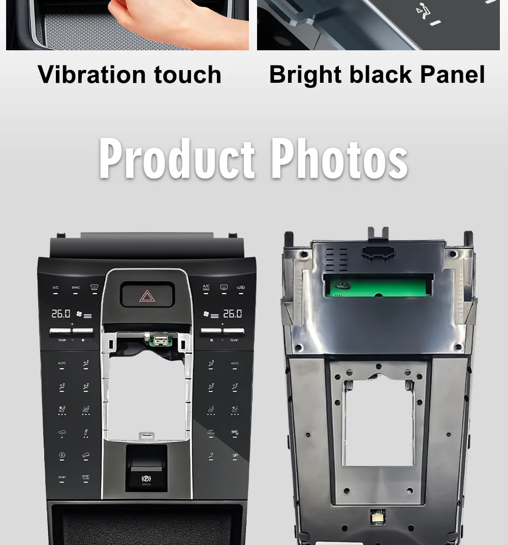 It is suitable for 2014-2021 Porsche Macan central control full touch screen LCD touch saddle panel modification and upgrade 13