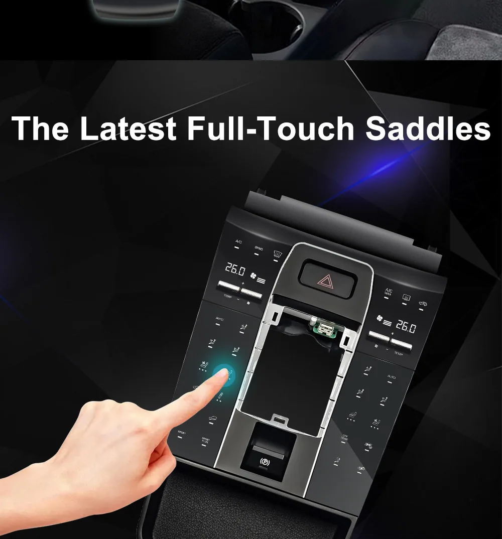 It is suitable for 2014-2021 Porsche Macan central control full touch screen LCD touch saddle panel modification and upgrade 8