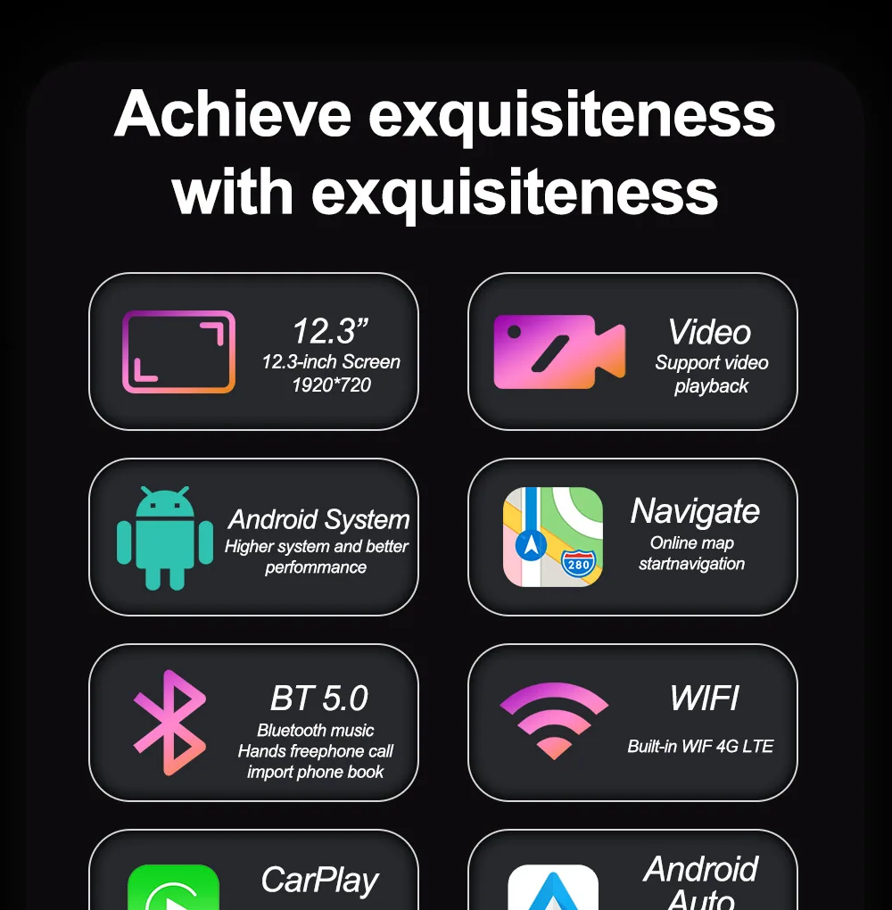 Applicable to Porsche Macan 14-17 dual-screen Android 13 system original car upgrade supports carplay 8