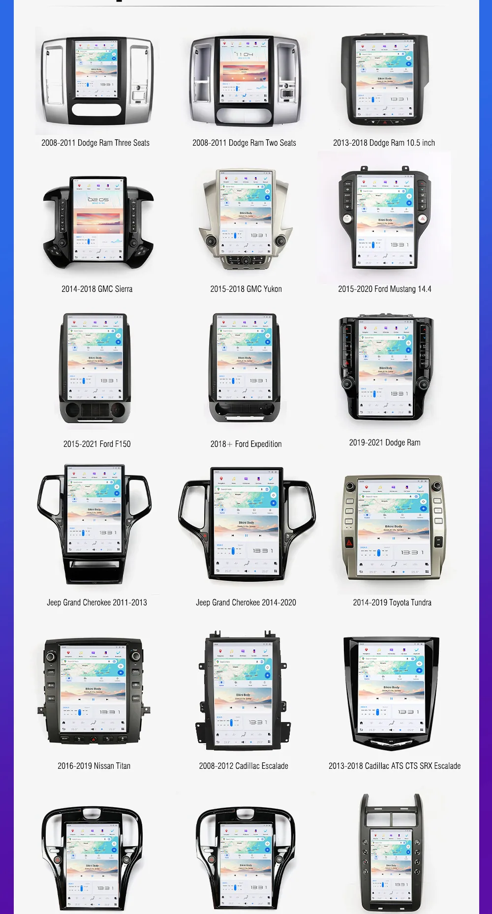 Anwendbar für 2015–2022 Ford Raptor F150 Android Intelligent Navigation 14,4 Zoll Qualcomm Octa-Core 8+128G 10