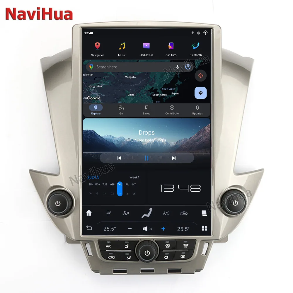 Venta caliente transfronteriza para chevrolet 15-18, navegación Android todo en uno, reproductor android mp5, navegación GPS 14