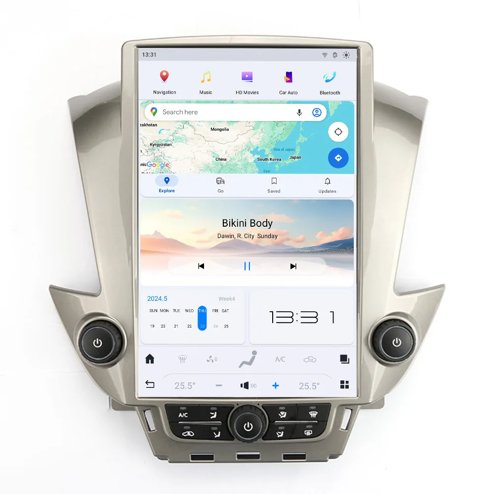 Venta caliente transfronteriza para chevrolet 15-18, navegación Android todo en uno, reproductor android mp5, navegación GPS 15