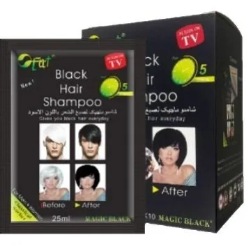 Vicky Factory Source Cross-border Bag Dyeing Cream 25ml*10 Packs 5 Minutes Rapid Hair Dye 5