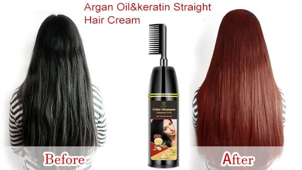 Vicky factory direct sales hair dye plant natural one comb hair dye cream one wash color white to black 10