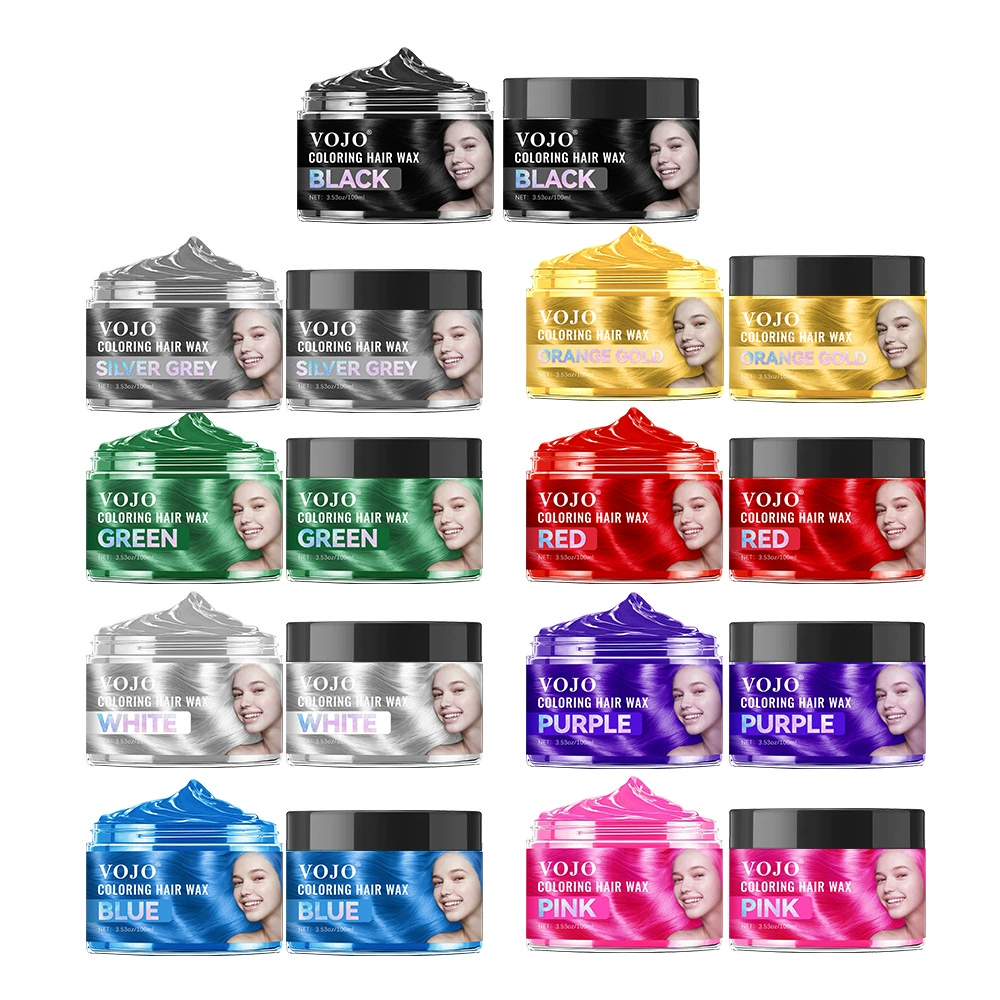 VOJO All English Color Box 120g Hair Wax Styling Wholesale Hair Styling Party Unisex