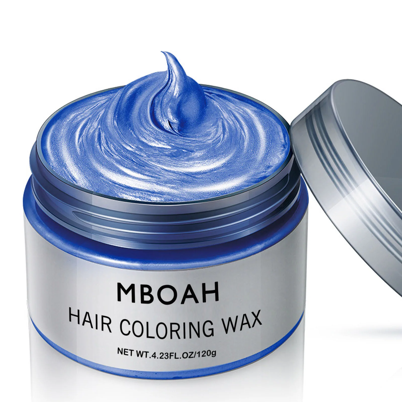 Cross-border disposable hair dyeing cream dazzling styling hair dye styling hair dye wax grandma gray hair mud does not hurt hai 6