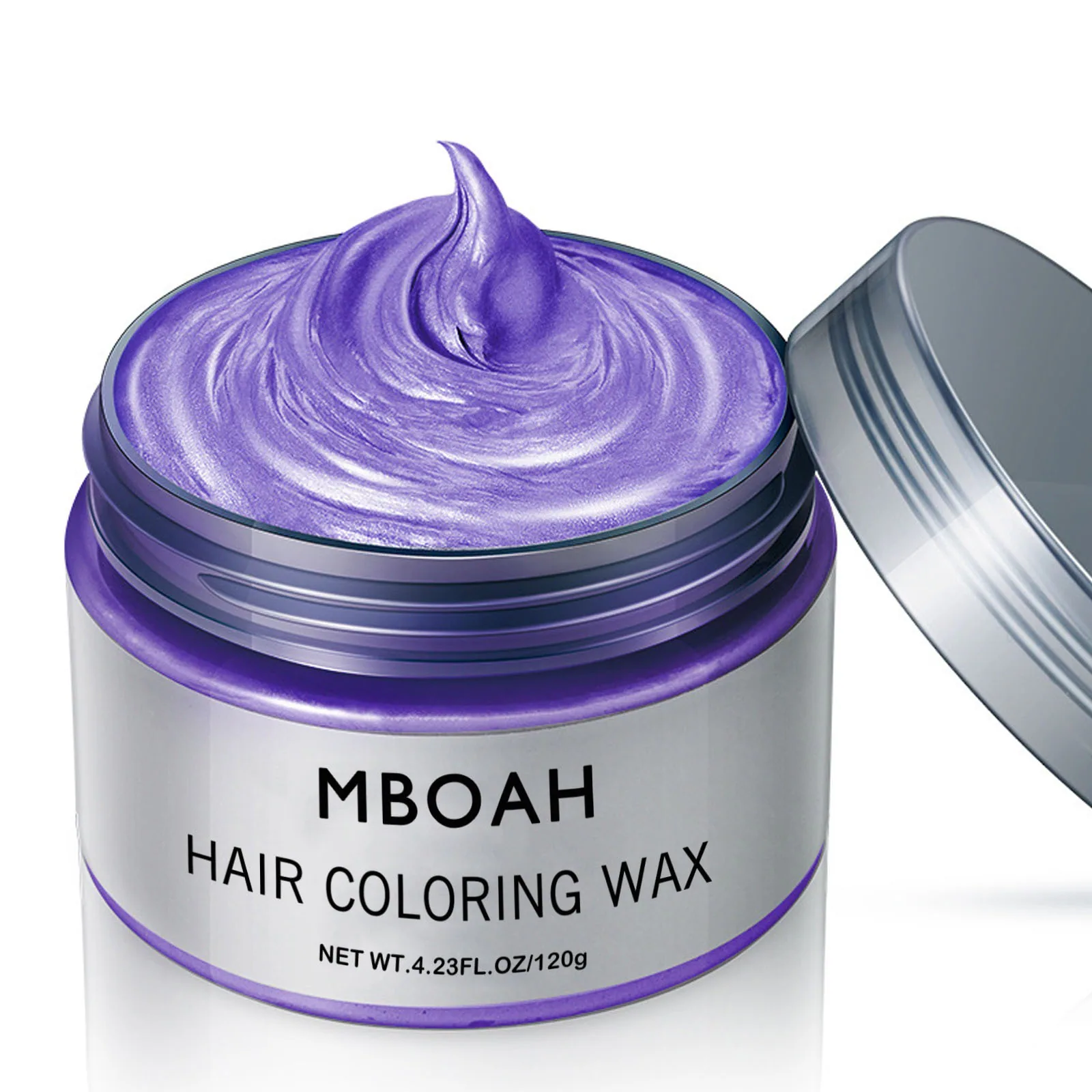 Cross-border disposable hair dyeing cream dazzling styling hair dye styling hair dye wax grandma gray hair mud does not hurt hai 3