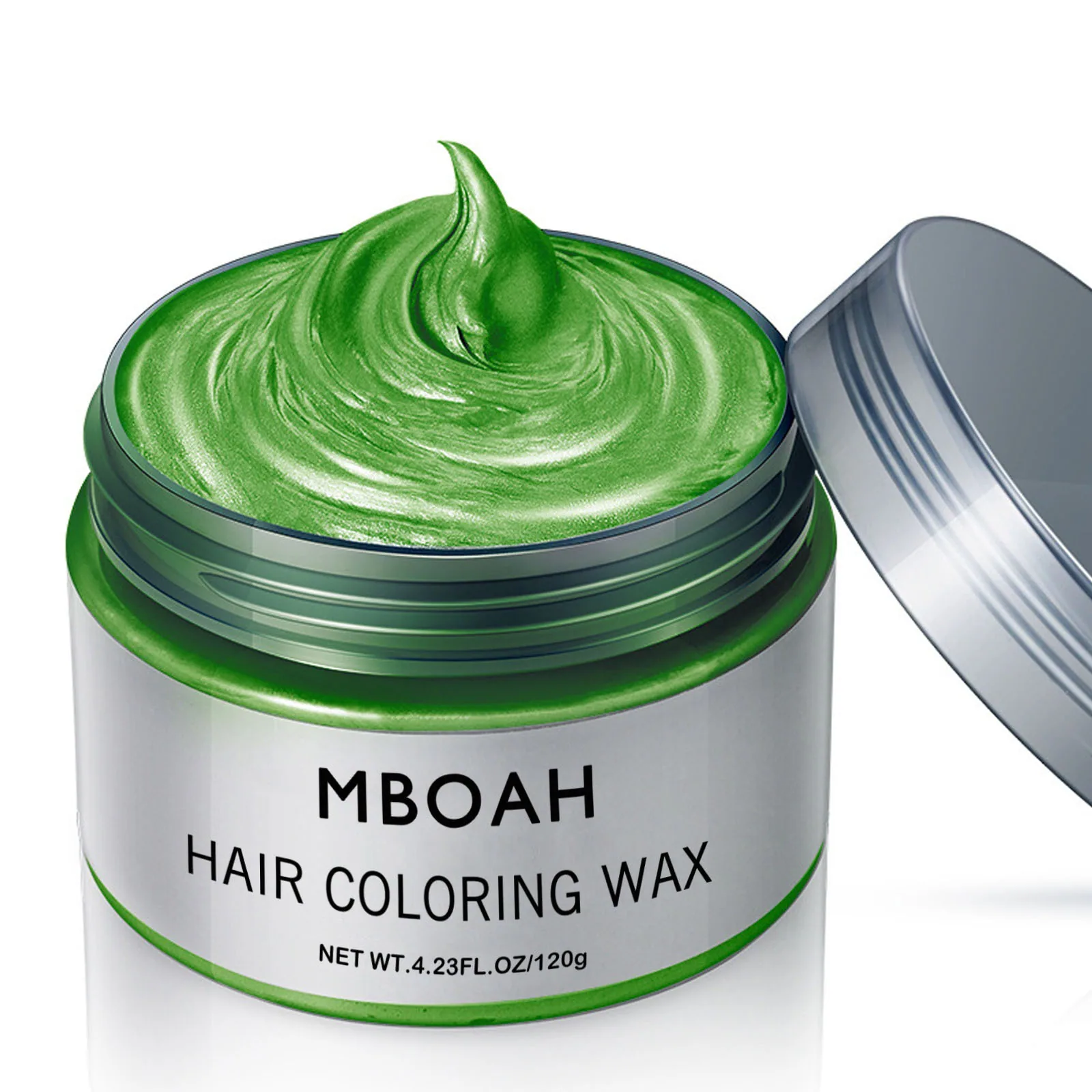 Cross-border disposable hair dyeing cream dazzling styling hair dye styling hair dye wax grandma gray hair mud does not hurt hai 5
