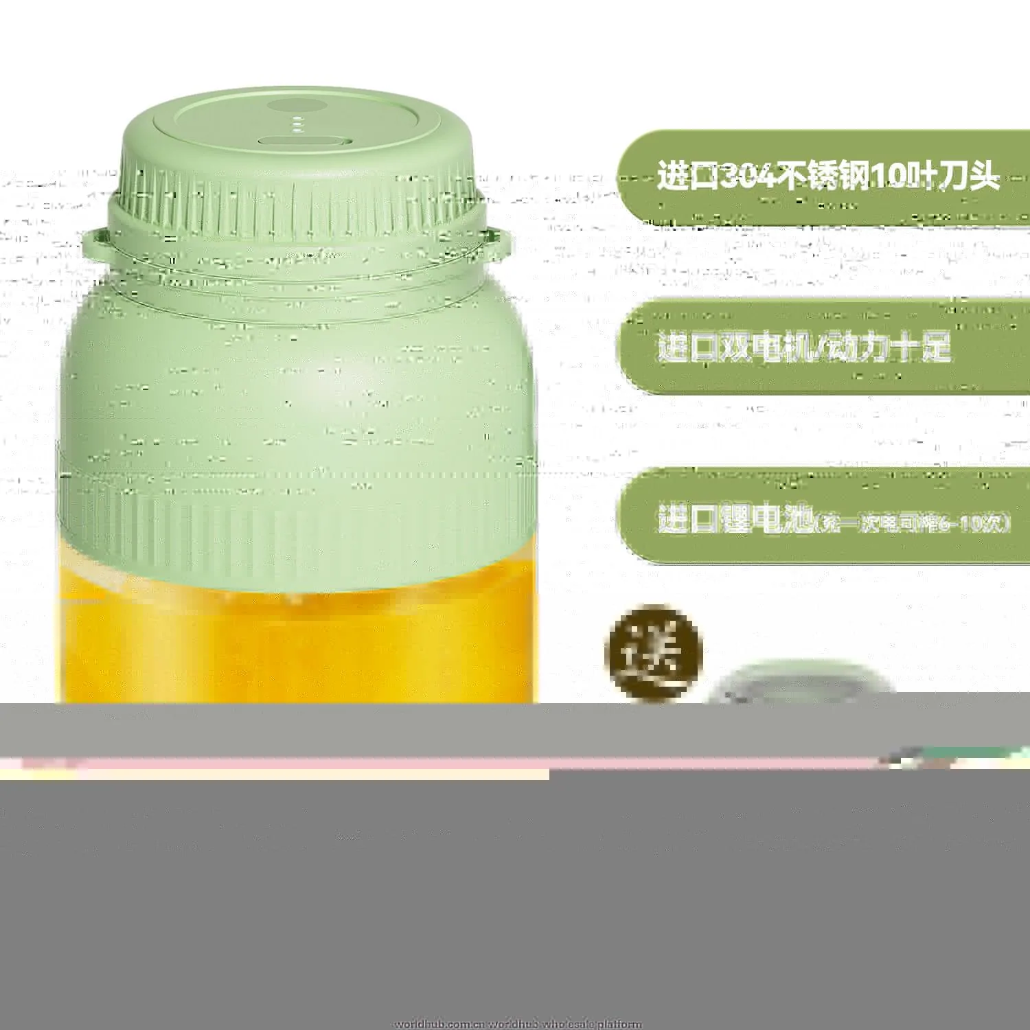 Portable Juicer Small Electric Juicer Ton Ton Cup Large Capacity Multifunctional Household Juice Cup Blender
