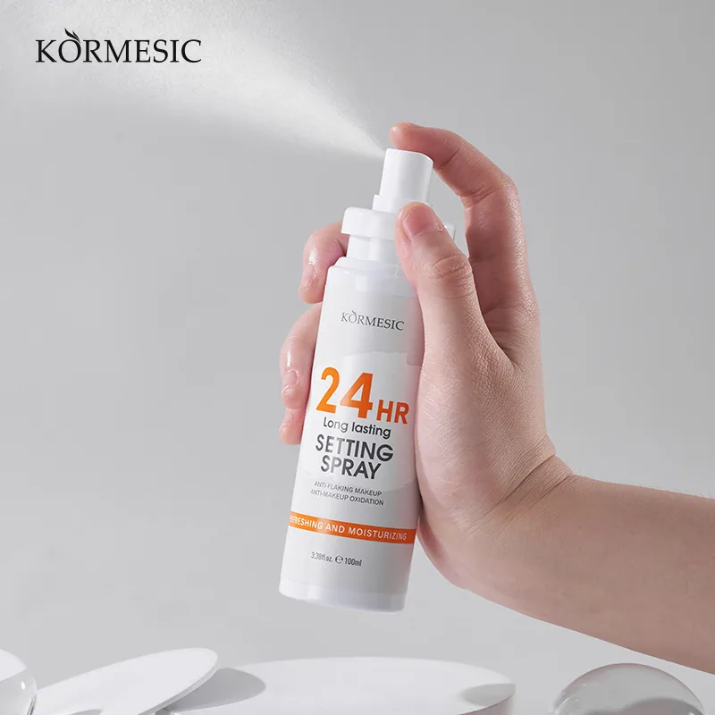 KORMESIC24h اسپری تنظیم کننده آرایش تمام انگلیسی اسپری تنظیم کننده مرطوب کننده بین مرزی تجارت خارجی تولید کنندگان عمده فروشی 2