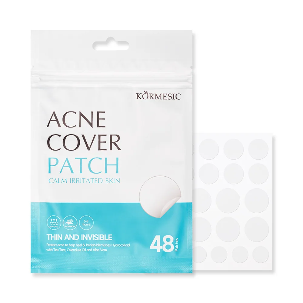KORMESIC full English cartoon color star acne patch Acne patch cross-border foreign trade manufacturers wholesale - Facial Cleanser 2