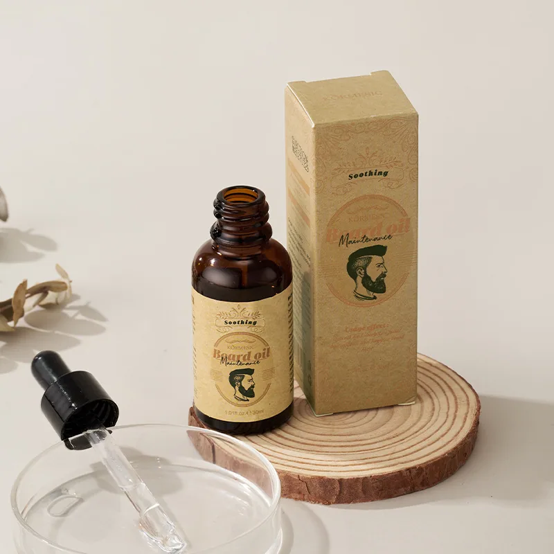 Full English KORMESIC beard oil facial care men's cross-border foreign trade manufacturers wholesale 3