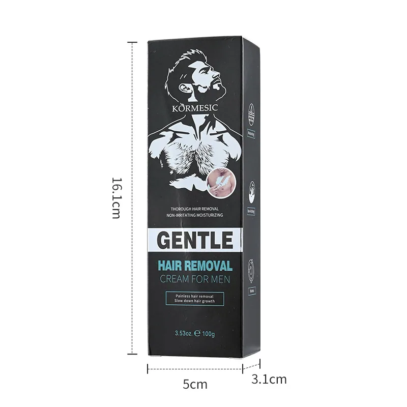 KORMESIC Men's Deep Cleansing Gentle Clear Cleanser Shaving Cream Cream Cross-border Foreign Trade Manufacturers Wholesale 3
