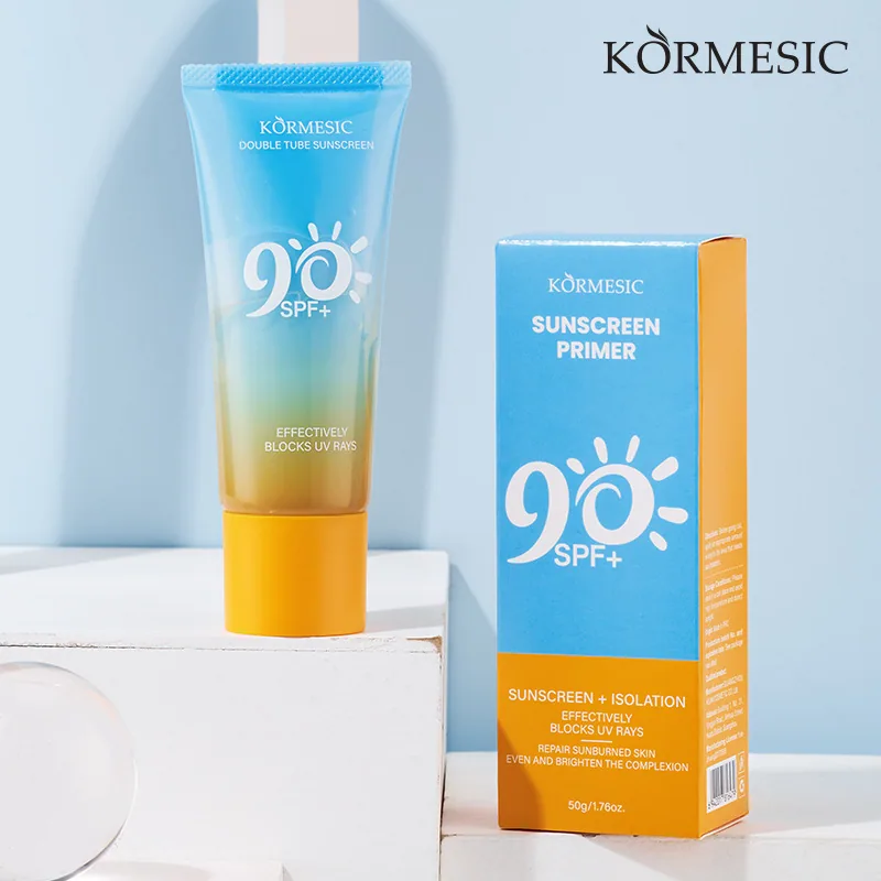 KORMESIC double tube isolation sunscreen suntan lotion facial care cross-border foreign trade manufacturers wholesale 6
