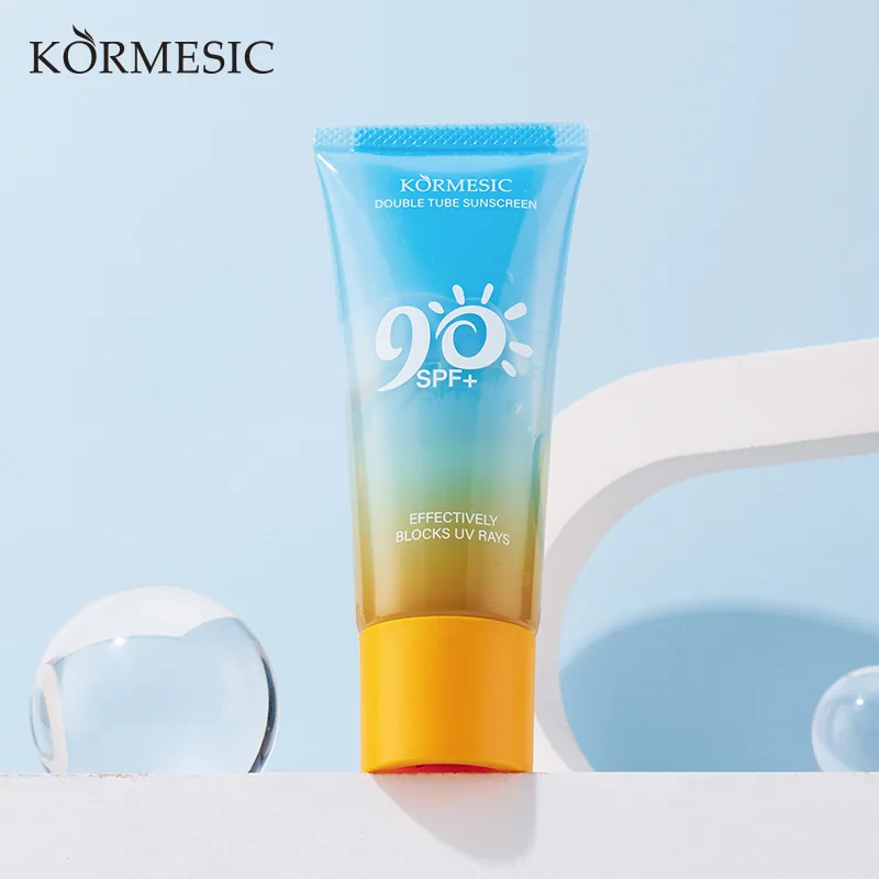 KORMESIC double tube isolation sunscreen suntan lotion facial care cross-border foreign trade manufacturers wholesale 5