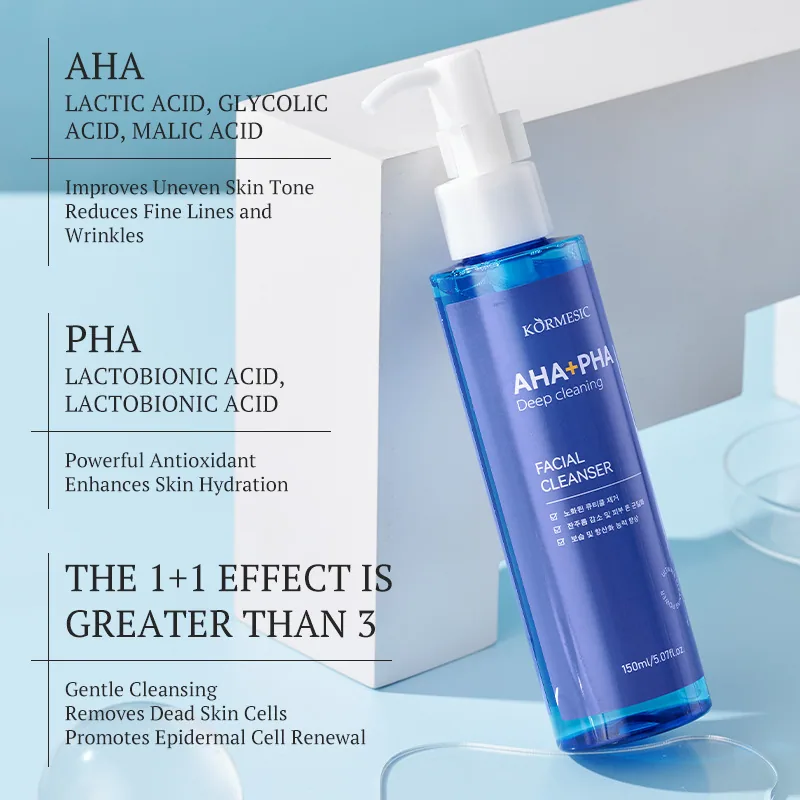 KORMESICAHA+PHA Deep Cleansing Cleanser Facial Cleanser Facial Cleanser Cross-border Foreign Trade Manufacturers Wholesale 6