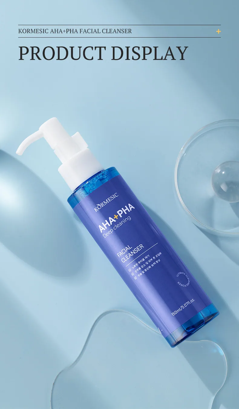 KORMESICAHA+PHA Deep Cleansing Cleanser Facial Cleanser Facial Cleanser Cross-border Foreign Trade Manufacturers Wholesale 11