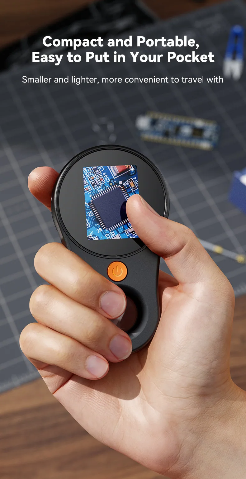 New 370 Portable USB Digital Electron Microscope Magnifier Repair Testing Tool Kids Science Toys 14
