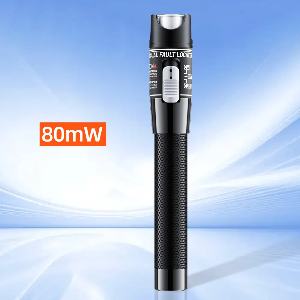 1-100km optical fiber red light pen light pen light pen transluminescent pen red light source 10/20/30/50/60/80/100MW 9