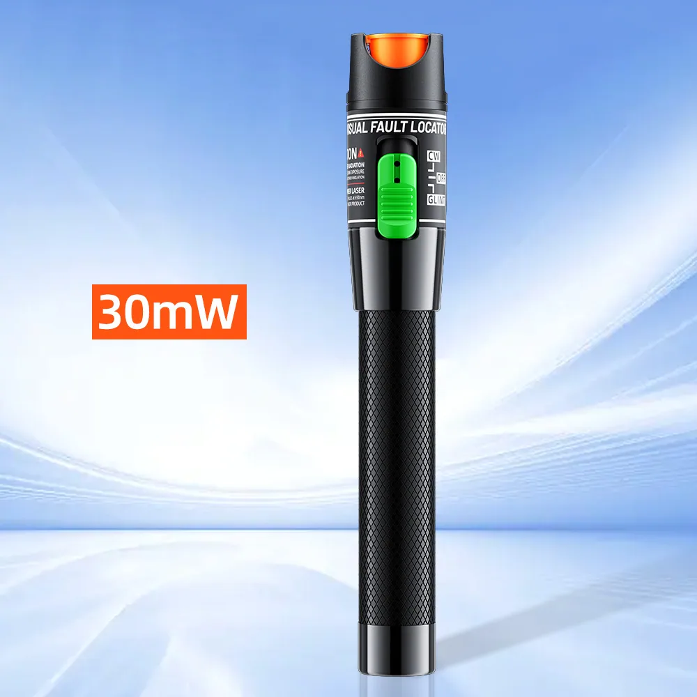 1-100km optical fiber red light pen light pen light pen transluminescent pen red light source 10/20/30/50/60/80/100MW 5