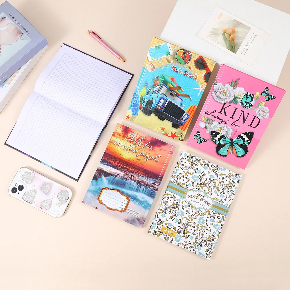 Foreign trade cross-border manufacturers directly supply Arab Middle East hardcover notebook ledgers business office students to 3