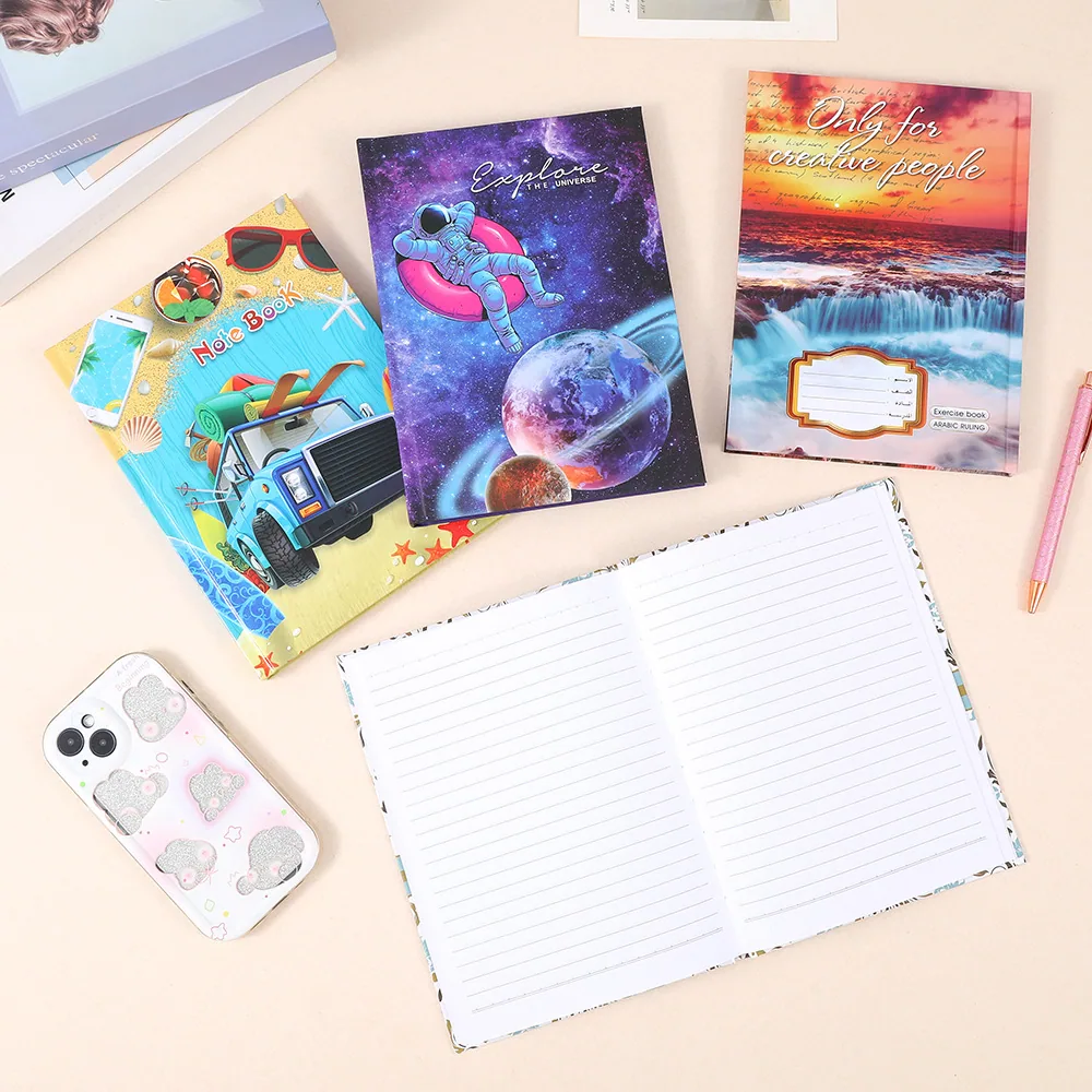 Foreign trade cross-border manufacturers directly supply Arab Middle East hardcover notebook ledgers business office students to 4