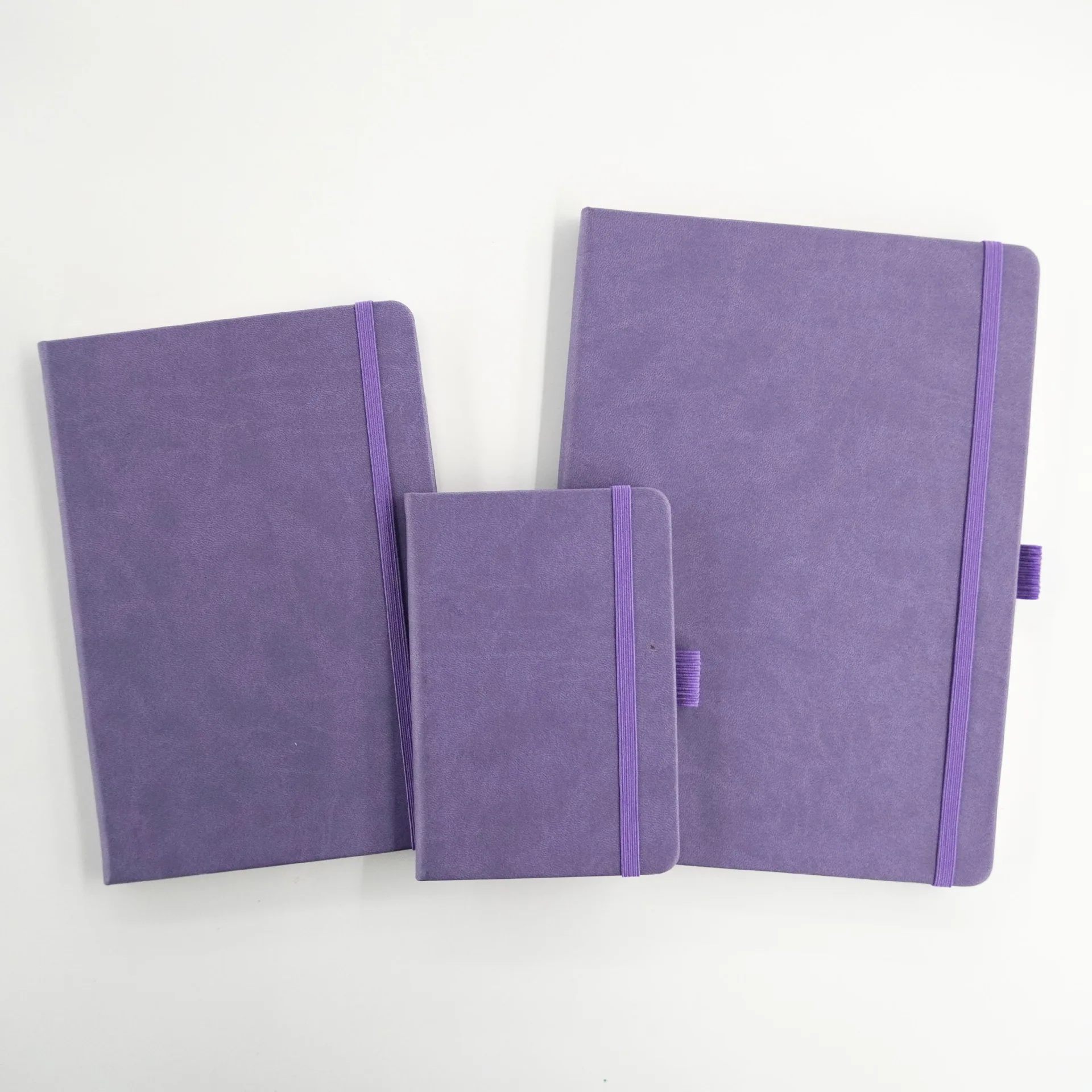 Student Notebook Horizontal Line Book Hardside Imitation Leather A5 Notebook Paperback PU Personalized Notebook 3