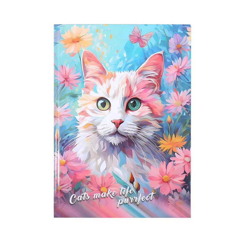 American notebook retro multi-functional hardcover notebook ins style hard shell student notepad 4