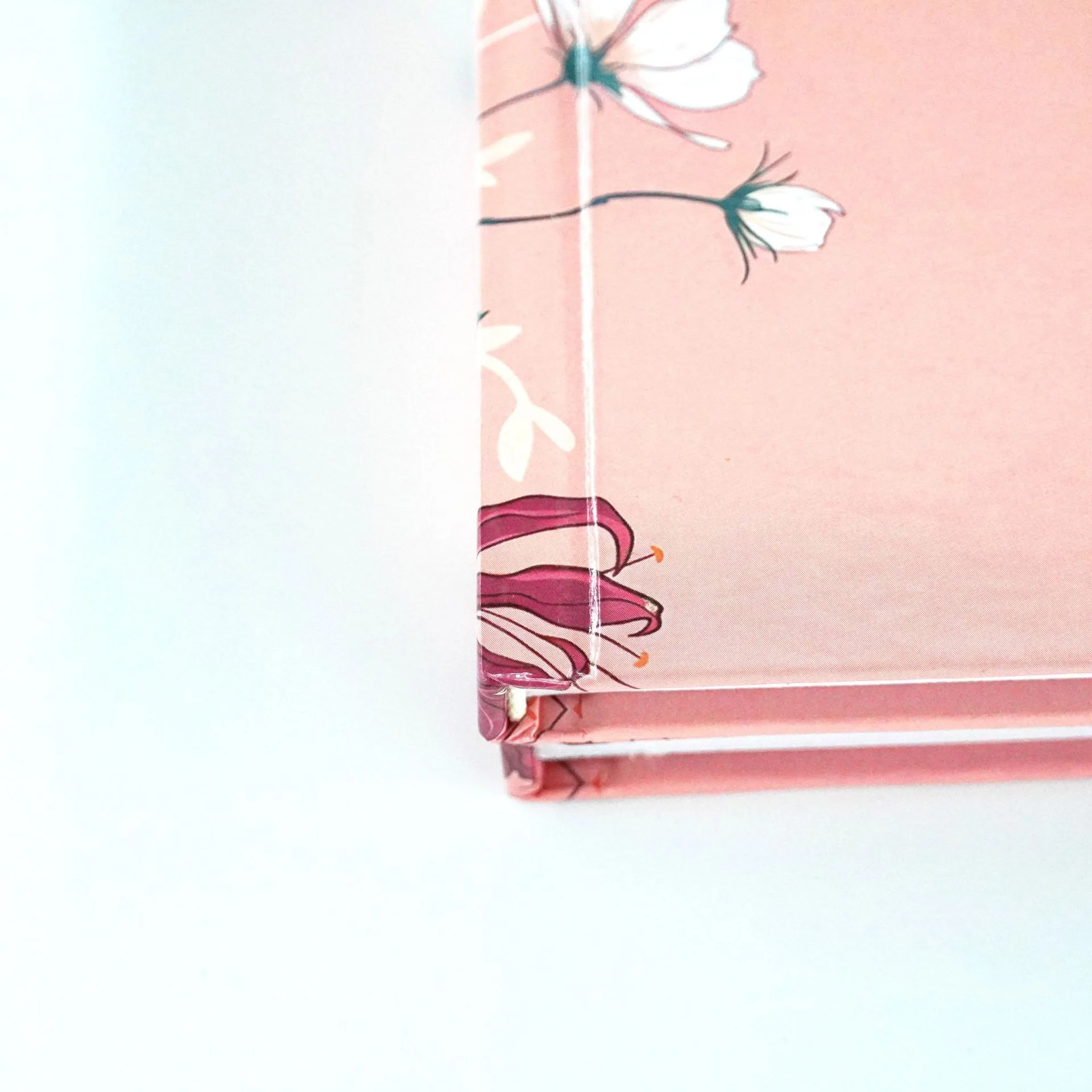 Custom A4 Notebook New Design Waterproof Hard Leather 100 Sheets Inner Page Thread Stitch Binding for Studying 3