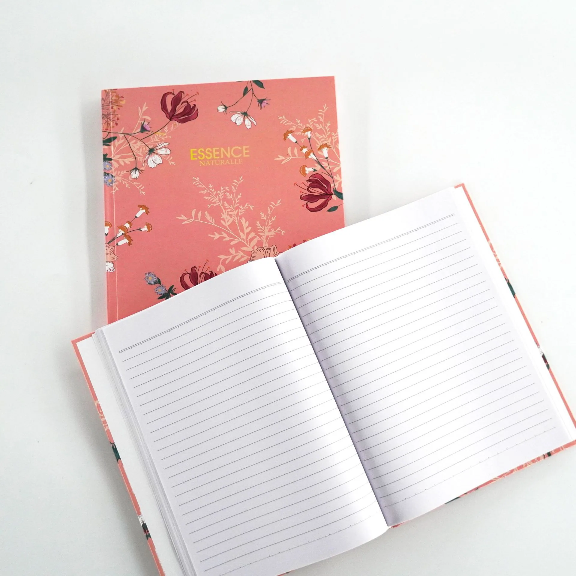 Custom A4 Notebook New Design Waterproof Hard Leather 100 Sheets Inner Page Thread Stitch Binding for Studying 4