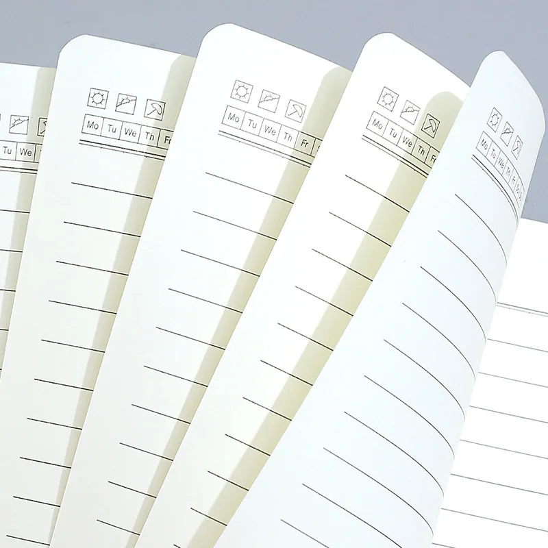 Procesamiento de comercio exterior personalizado cuaderno de tapa dura cuaderno de oficina de negocios práctica de tareas esc