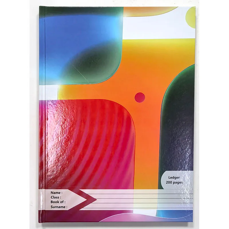 Foreign trade foundries directly supply hardcover notebooks, business offices, European, American, and African student homework 3