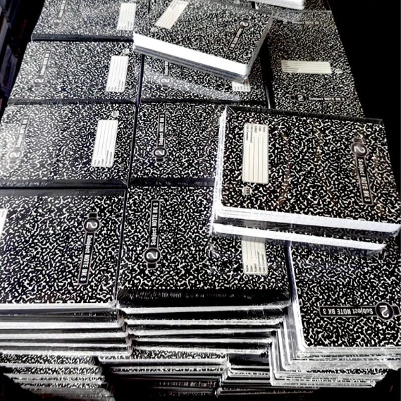 Foreign trade cross-border manufacturers directly supply wrapped back strips, binding books, exercise books, primary and seconda 3