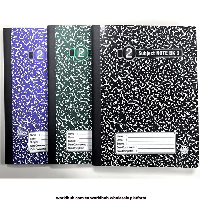 Foreign trade cross-border manufacturers directly supply wrapped back strips, binding books, exercise books, primary and seconda