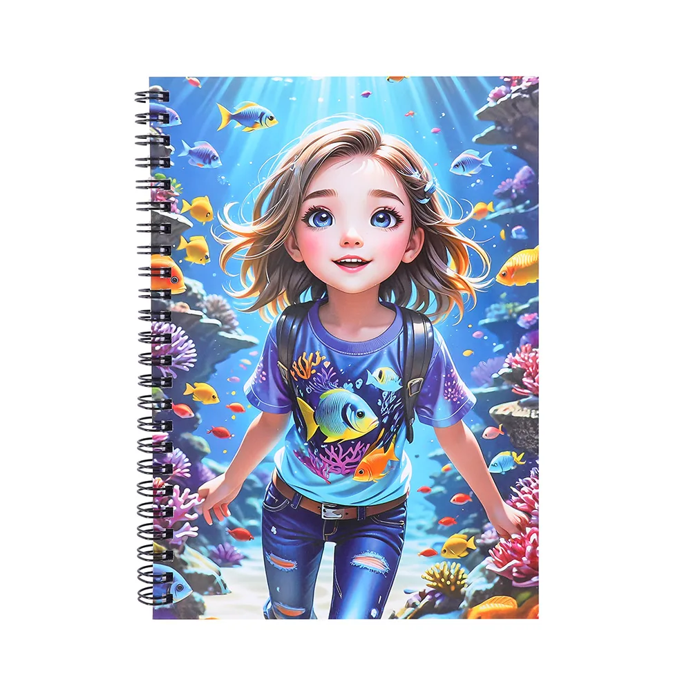 Amazon cross-border A5 coil notebook original wrong question book new loose-leaf book high-quality simple notepad 6