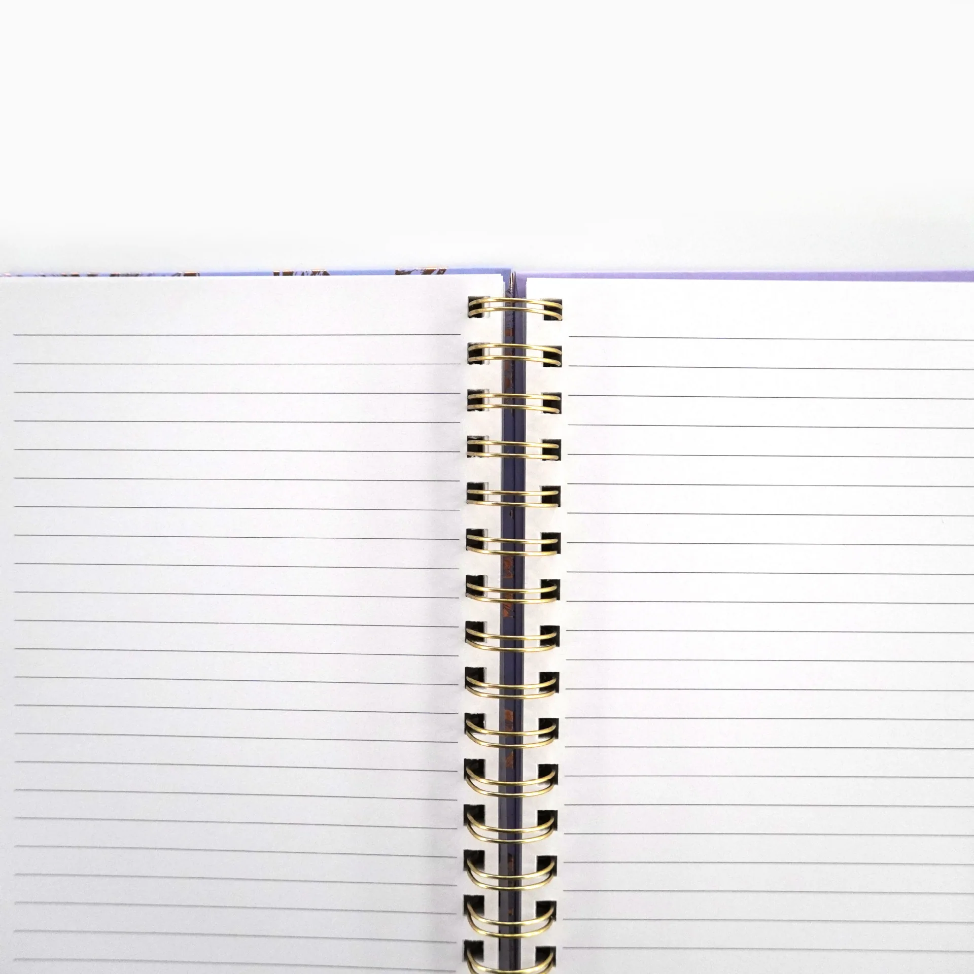 Cross-border customized A5 coil hot stamping notebook custom LOGO notepad schedule book hard-sided coil book 6