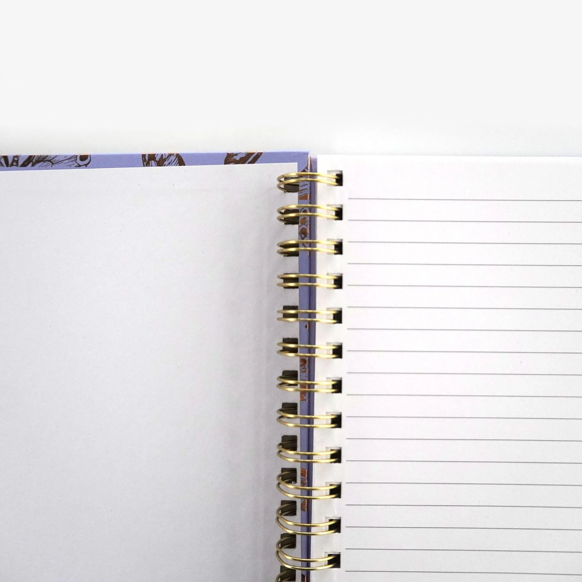 Cross-border customized A5 coil hot stamping notebook custom LOGO notepad schedule book hard-sided coil book