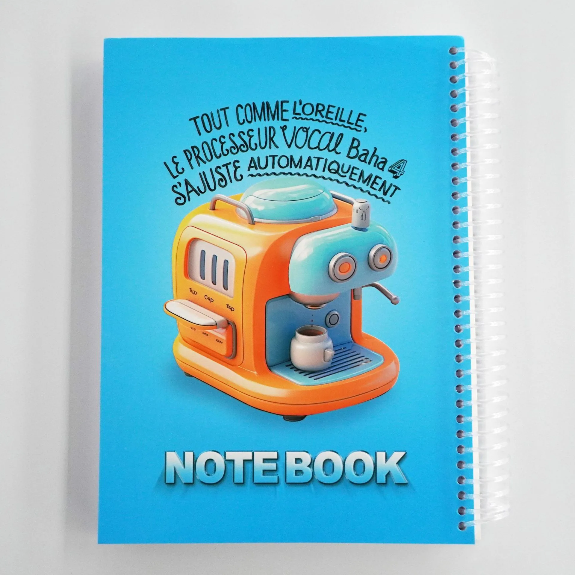Custom concave and convex printed cover spiral notebook hardcover notebook diary planner 2