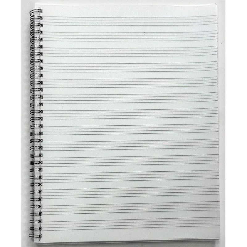 Foreign trade cross-border manufacturers directly supply transparent PP soft leather coils, student homework exercise books, not 3