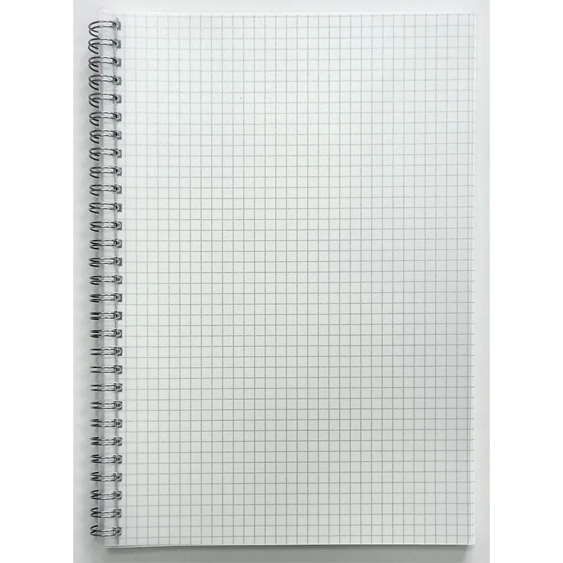 Foreign trade cross-border manufacturers directly supply transparent PP soft leather coils, student homework exercise books, not 2