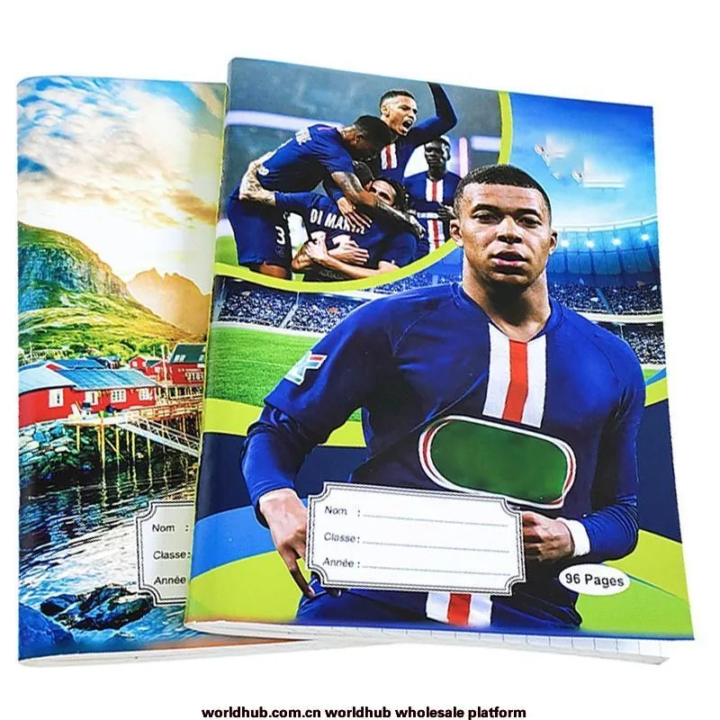 Foreign trade cross-border African manufacturers directly supply saddle riding nails thin exercise books, personality creativity 5
