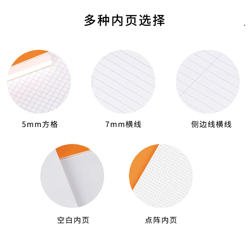 Foreign trade cross-border manufacturers directly supply European riding nail notebooks, hard notebooks, student practice workbo 3