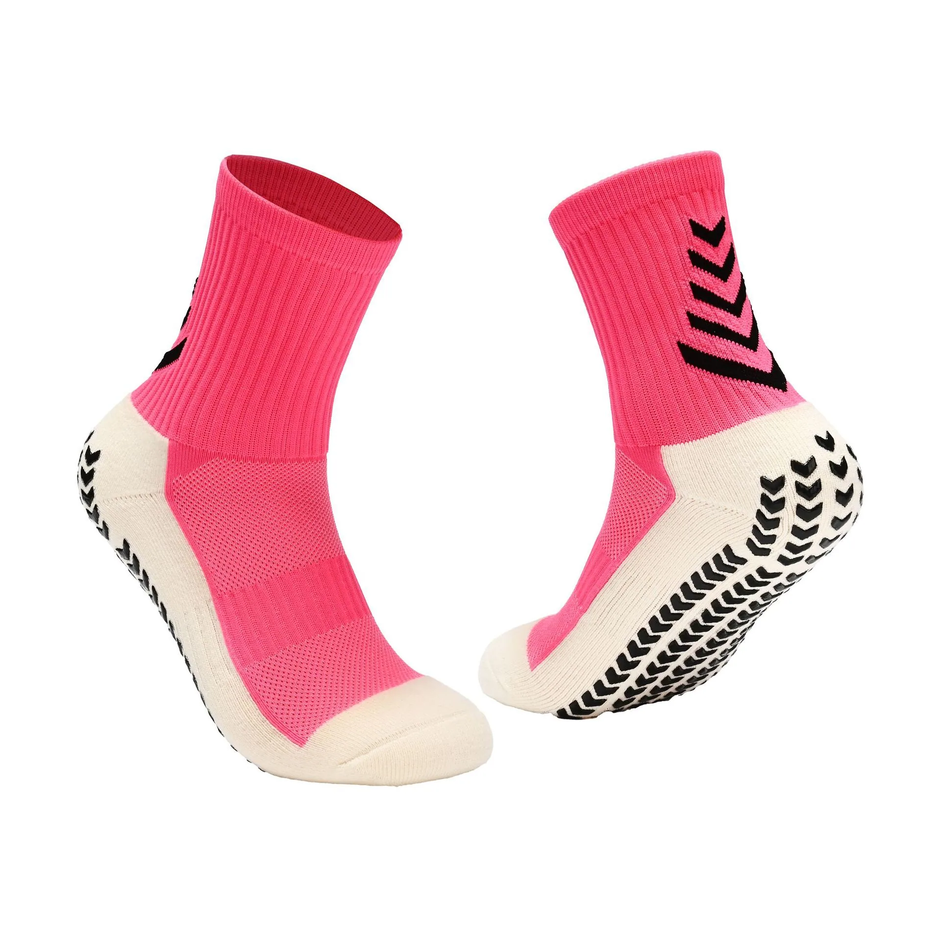 Professional non-slip mid-leg soccer socks for adults men and women with world wave thickened towel bottom sweat-absorbing shock 10