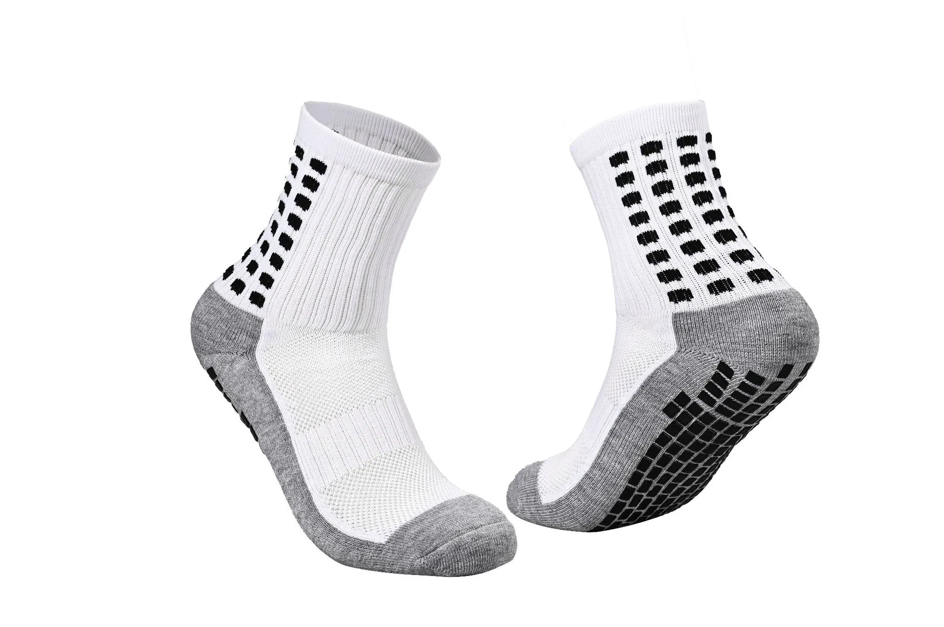 Factory Direct Medium Cylinder Dispensing Soccer Socks Thickened Towel Sole Sports Socks Men's Professional Anti Slip Breathable